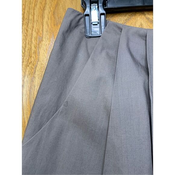 Marni Cotton A-line Mini Skirt‎ With Pockets In Dark Taupe Size 38/2 - Picture 7 of 12